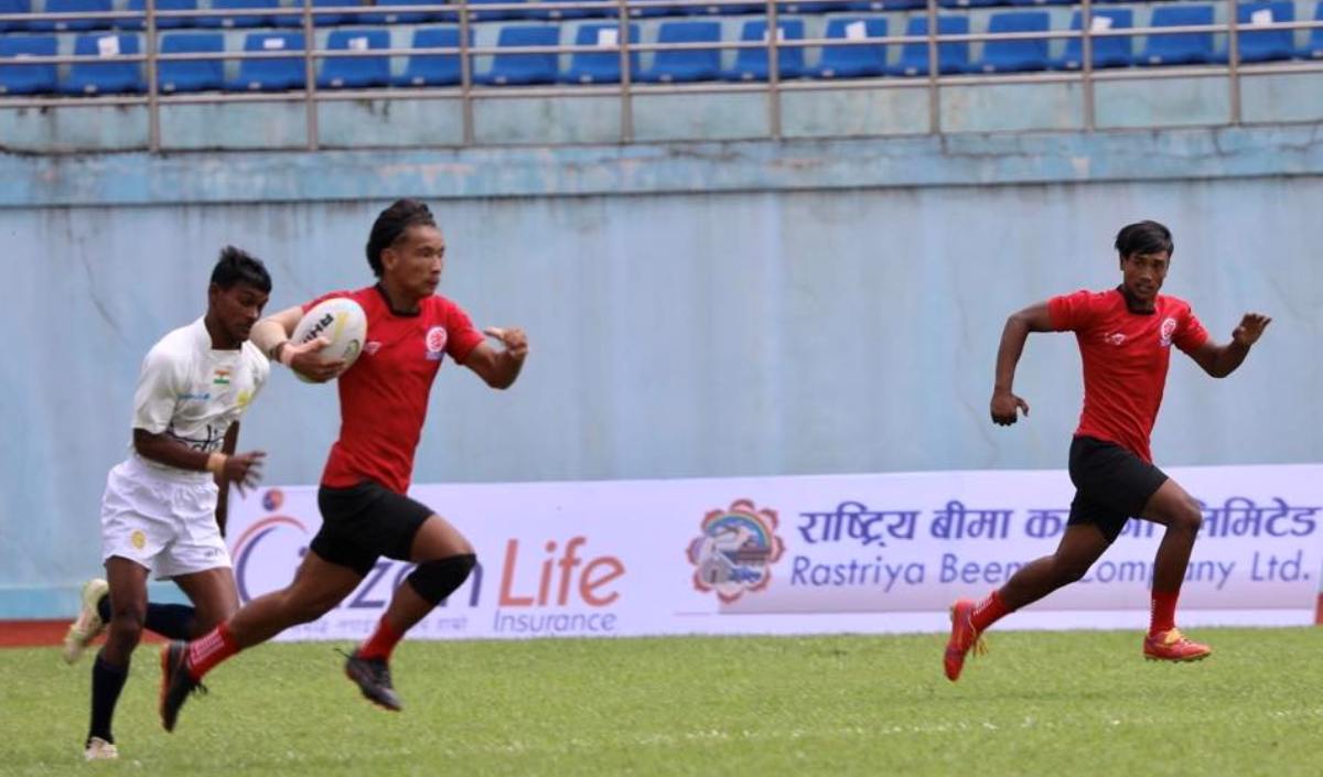 एसिया रग्बीमा नेपालको पुरुष टोली समूहको तीन खेलमा पराजित